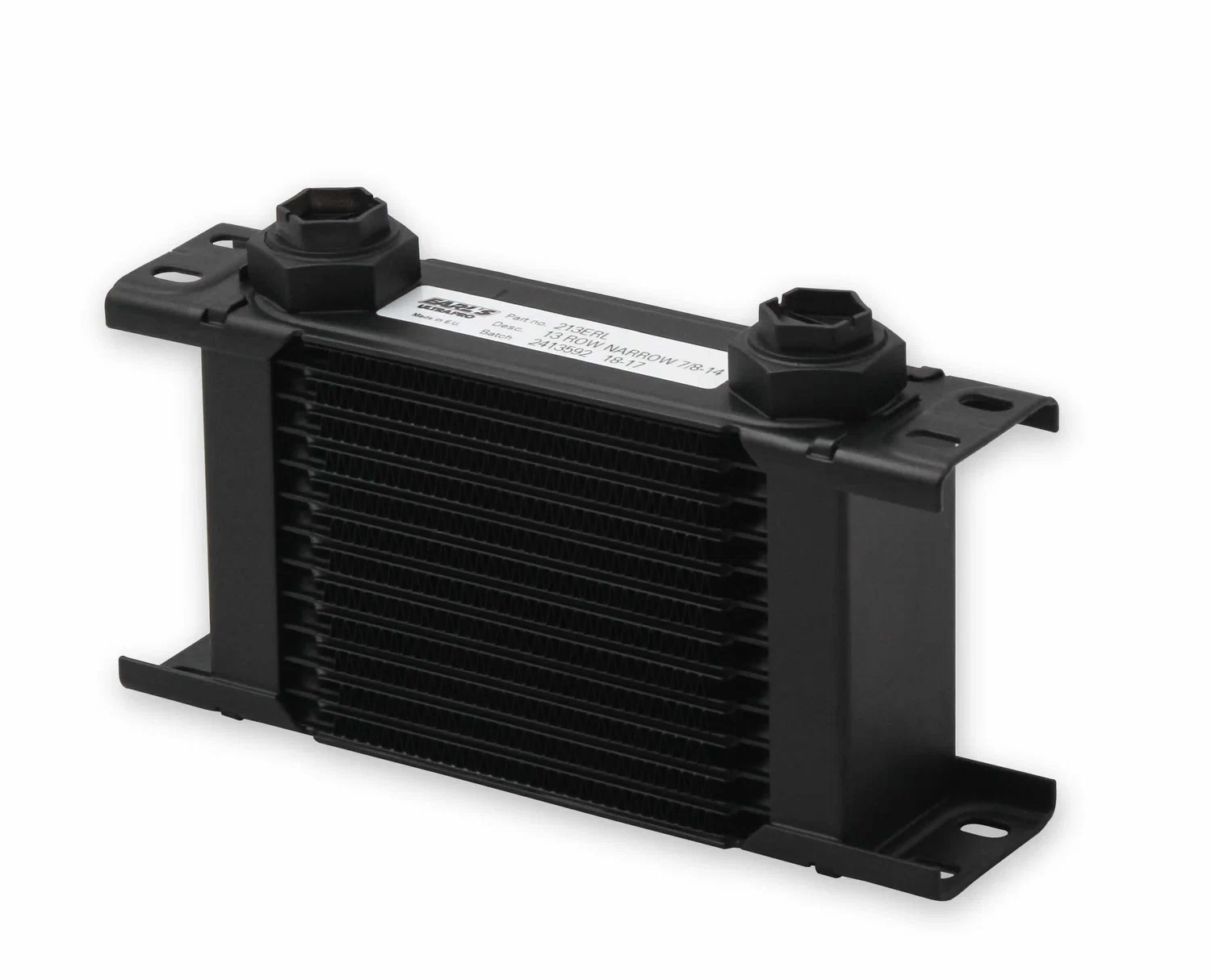 Earls UltraPro Oil Cooler 13 Row Narrow Cooler 10 O-Ring Boss Female Port 213ERL